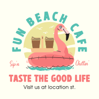 Beachside Cafe Instagram post Image Preview