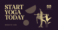 Start Yoga Now Facebook ad Image Preview