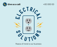 Electrical Solutions Facebook Post Design