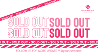 Sold Out Update Facebook Event Cover Design