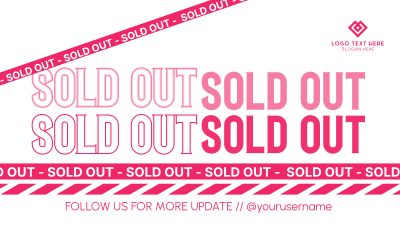 Sold Out Update Facebook event cover Image Preview