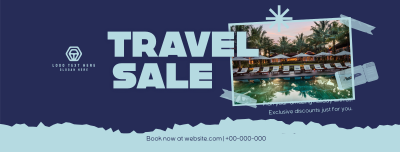Exclusive Travel Discount Facebook cover Image Preview