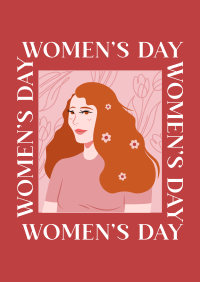 Women's Day Portrait Poster Image Preview