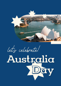 Australia National Day Poster Design