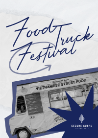 Food Truck Festival Poster Image Preview