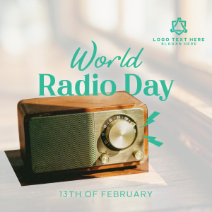 Radio Day Analog Instagram post Image Preview