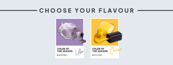 Choose Your Flavour Facebook Cover Design Image Preview