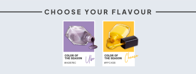 Choose Your Flavour Facebook cover