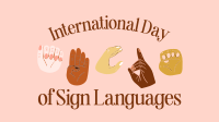 International Sign Day Animation Preview