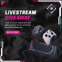 Livestream Giveaway Instagram post Image Preview