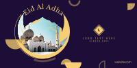 Eid Al Adha Shapes Twitter Post Design