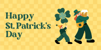 St. Patrick's Day Twitter Post Design