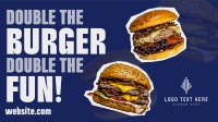 Burger Day Promo Facebook event cover Image Preview