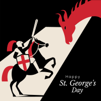 St. George's Day Linkedin Post Image Preview