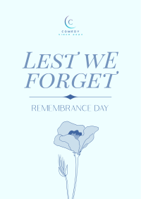 We Remember Poster Image Preview