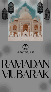 Ramadan Holiday Greetings Instagram Story Design
