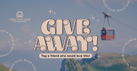 Generic Quirky Giveaway  Facebook Ad Design