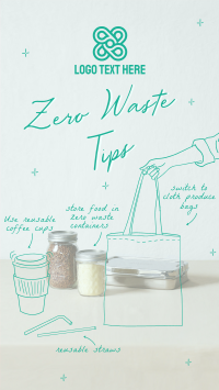Zero Waste Tips YouTube Short Design