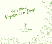 World Vegetarian Day Facebook post Image Preview