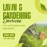 Professional Lawn Care Services Instagram post Image Preview