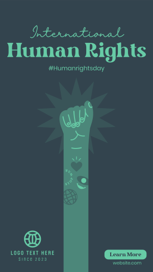 Human Rights Day Facebook story Image Preview