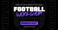 Football Workshop Facebook Ad Preview