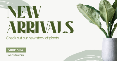 Minimalist Plant Alert Facebook ad Image Preview