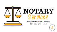 Reliable Notary Facebook Event Cover Design