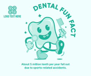 Tooth Fact Facebook post