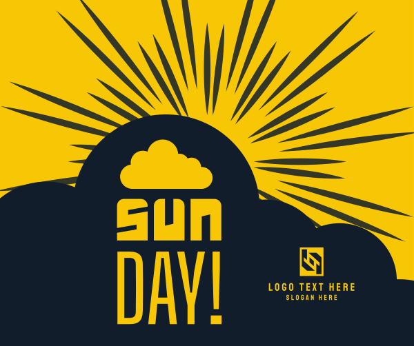 Sunday Sun Day Facebook Post Design Image Preview