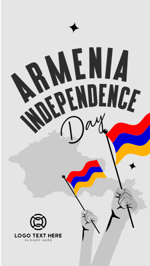Celebrate Armenia Independence Facebook story Image Preview