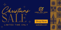 Christmas Holiday Shopping  Sale Twitter post Image Preview