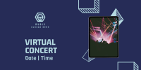Virtual Concert Invitation Twitter Post Image Preview