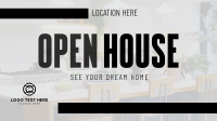 Minimalist Open House Video Image Preview