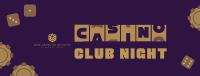 Casino Club Night Facebook Cover Design