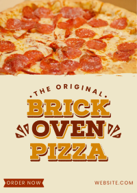 Fresh Oven Pizza Flyer Design