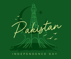 Pakistan Independence Day Facebook post Image Preview