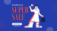 Super Bastille Day Sale Facebook event cover Image Preview