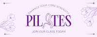 Minimalist Pilates Facebook Cover Image Preview