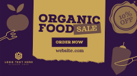 Organic Food Sale Animation Image Preview