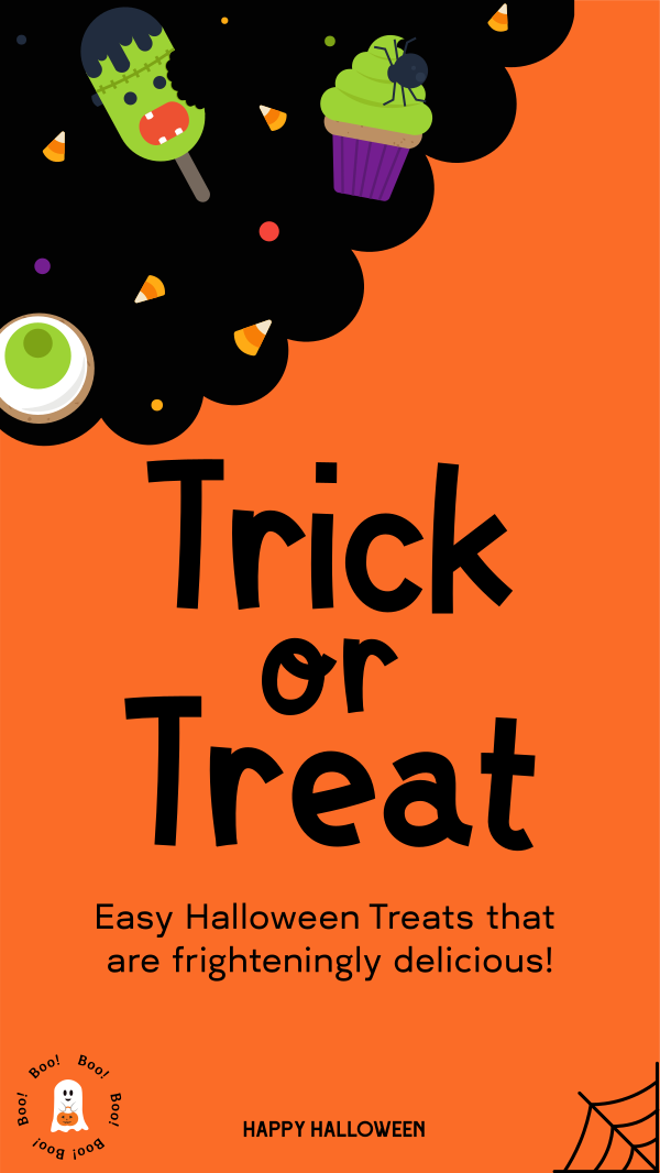 Halloween Recipe Ideas Instagram Story Design Image Preview
