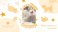 Share your Pet's Photo Animation Design