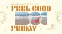 Friday Chill Vibes Facebook Event Cover Design