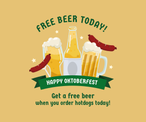 Cheers Beer Oktoberfest Facebook post