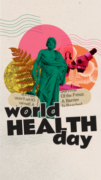 World Health Day Collage Instagram reel Image Preview