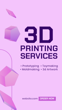 3d Printing Business Instagram story Image Preview