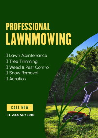 Lawnmowers for Hire Poster Image Preview