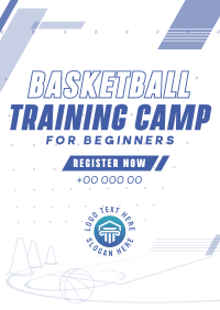 Basketball Training Camp Flyer Design