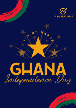 Ghana Independence Celebration Poster Image Preview