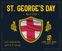 St. George's Day Celebration Facebook post Image Preview
